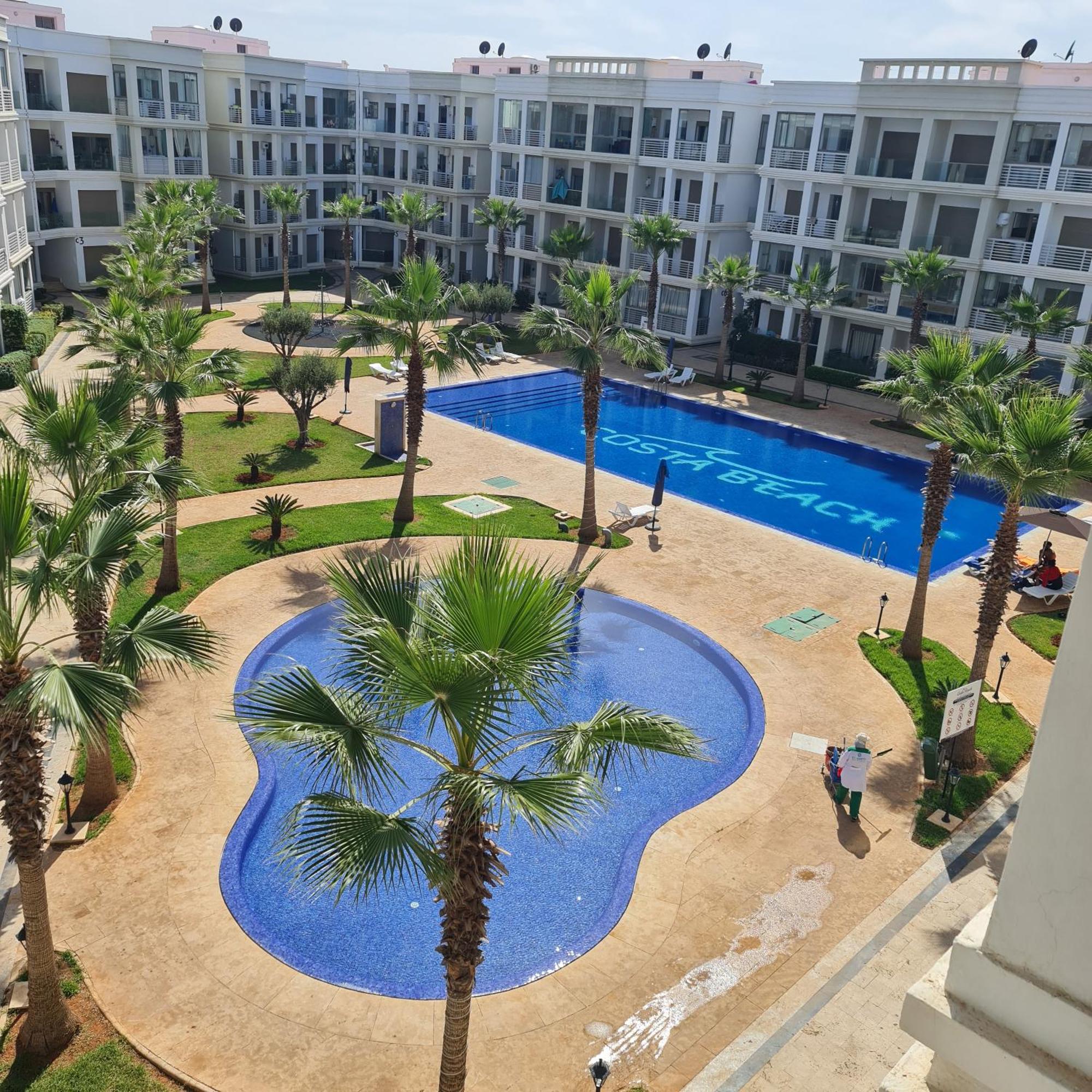 Costa Beach Lux Family Apartment With Pools Bouznika Zewnętrze zdjęcie